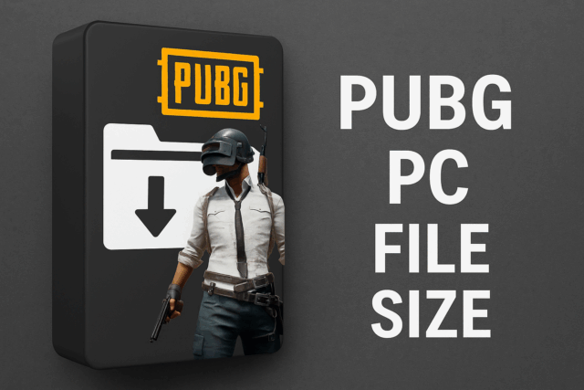 Wie groß ist die Dateigröße eines PUBG-PCs?