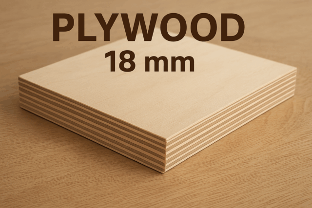 Wie viel wiegt ein Sperrholz 18 mm?