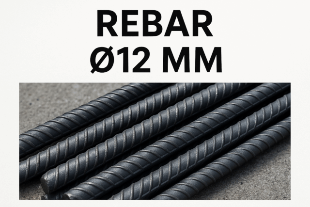 Quanto pesa uma barra de aço de Ø12 mm?