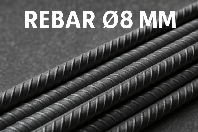 How Much Does a Rebar Ø8 mm Weigh?