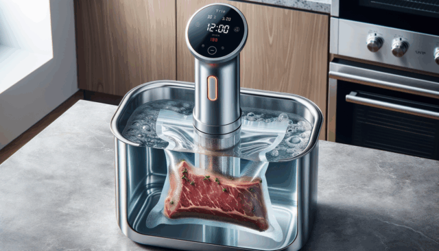 Quanto pesa um circulador sous-vide?