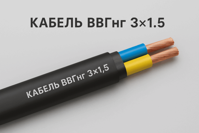 VVGng 3×1.5 电缆重量是多少？
