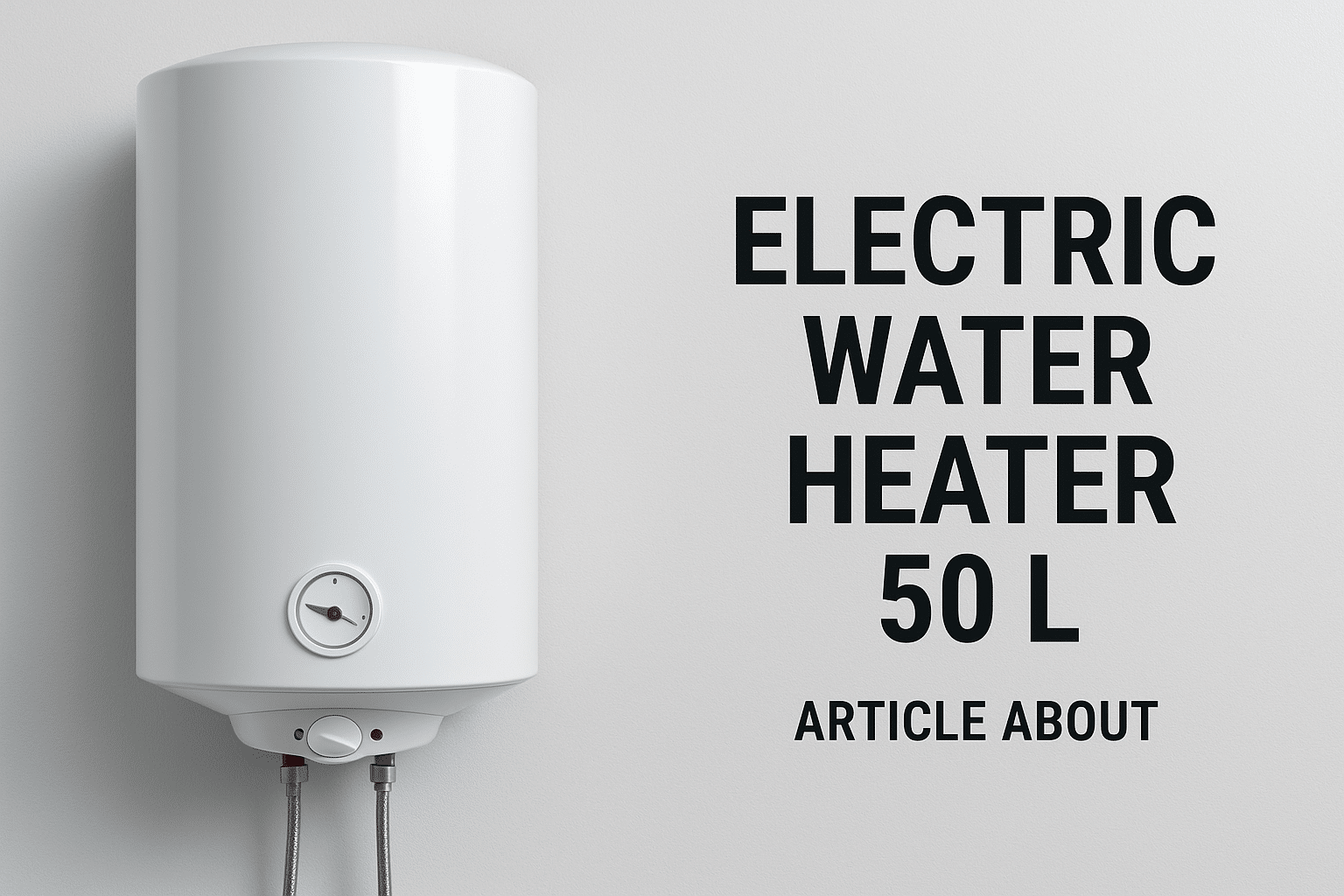 Wie viel wiegt ein 50-Liter-Elektro-Warmwasserbereiter?