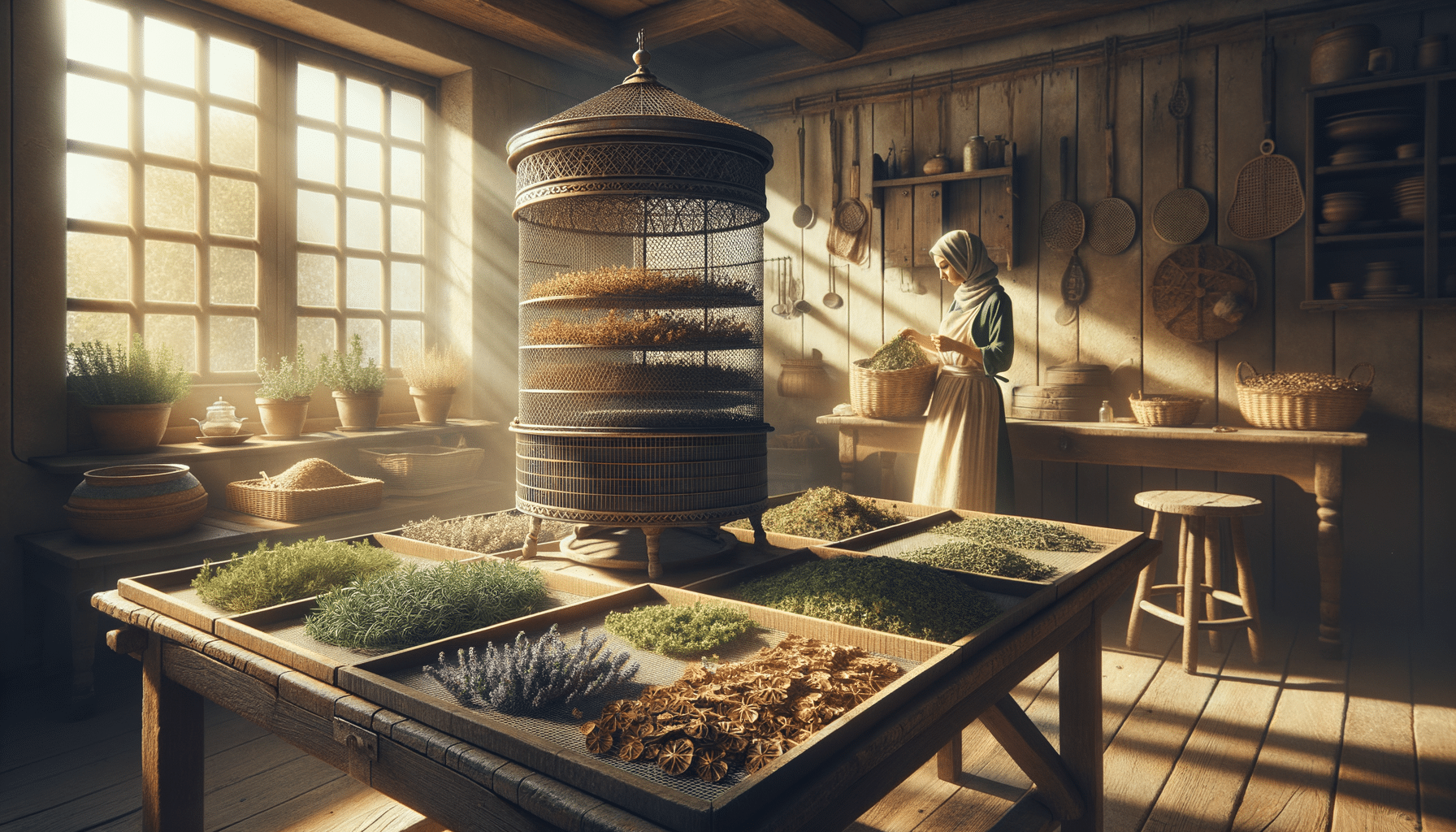 Сушилка для трав