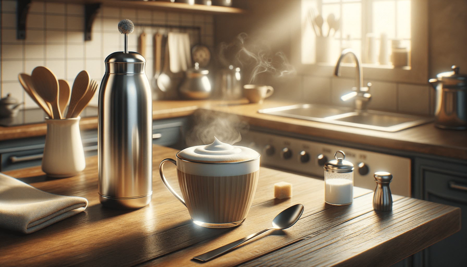 Wie viel wiegt ein Milchaufschäumer?