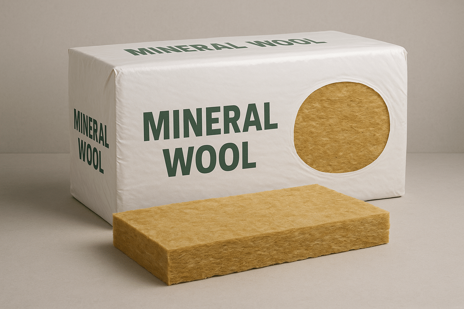 Wie viel wiegt eine Mineralwolle (Paket)?