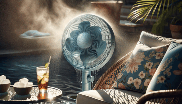 How Much Does a Misting Fan Weigh?