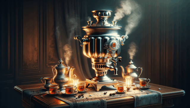 Quanto pesa um samovar (elétrico)?