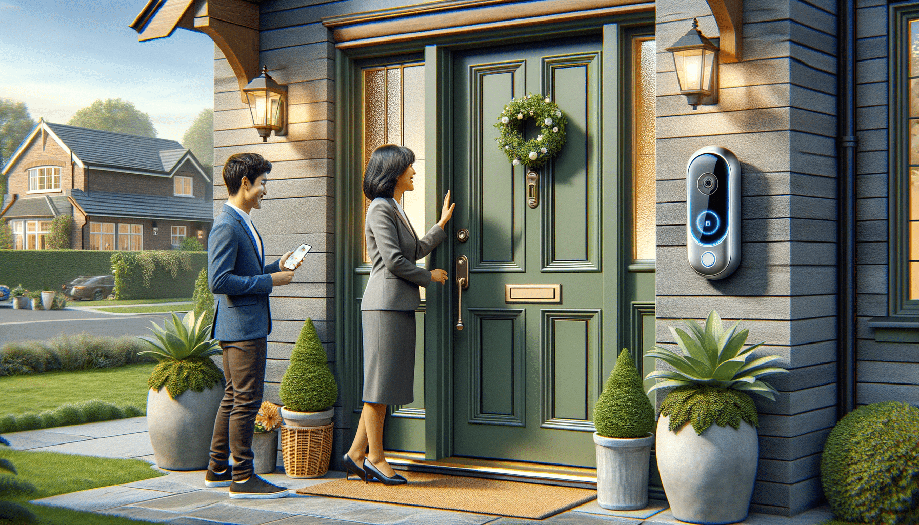 Wie viel wiegt eine intelligente Türklingel?