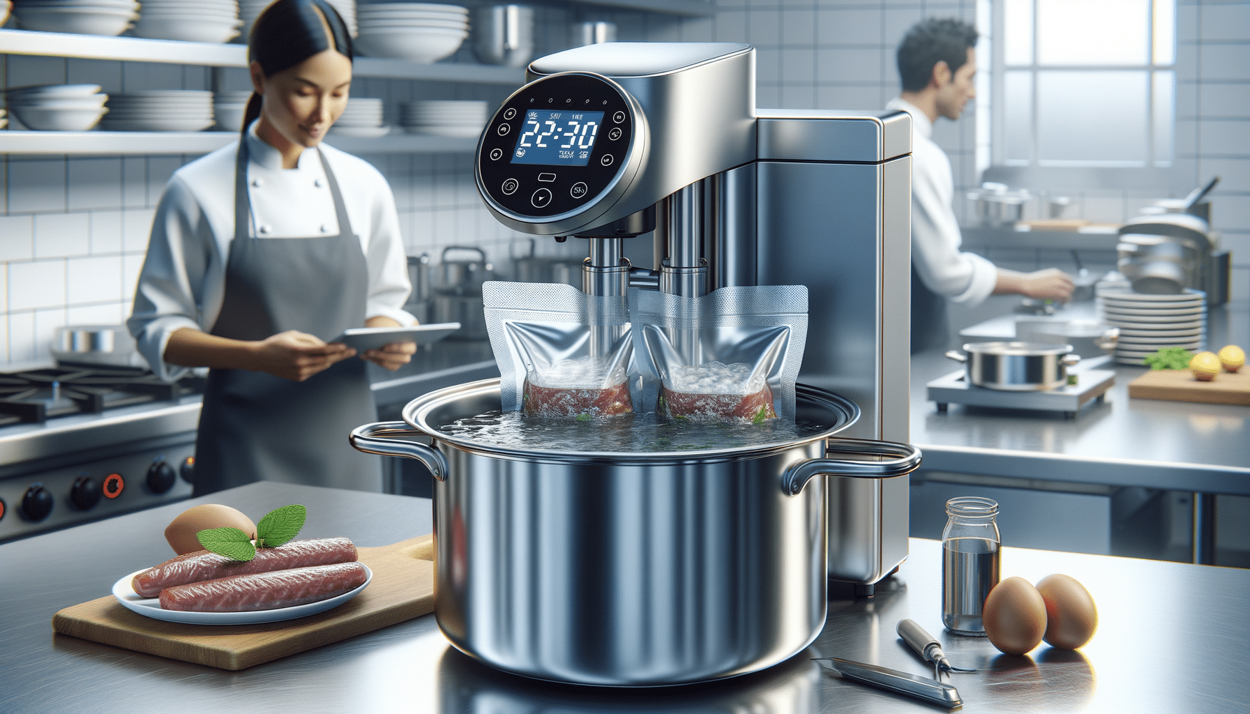 Wie viel wiegt ein Sous-Vide-Wasserbad?