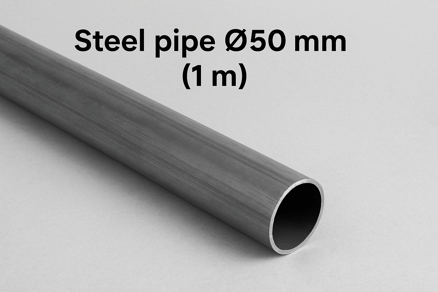 Wie viel wiegt ein Stahlrohr mit Ø50 mm (1 m)?