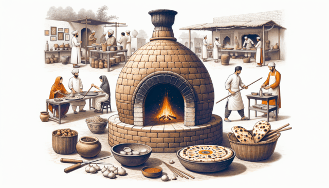 Quanto pesa um forno tandoor?