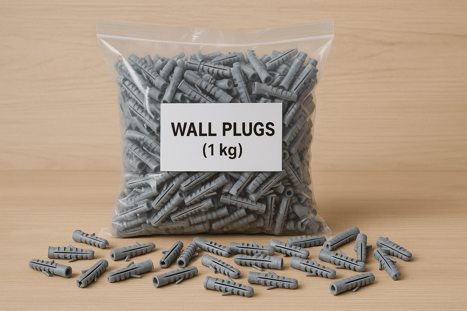 Wie viel wiegt ein Wandstecker (1 kg)?