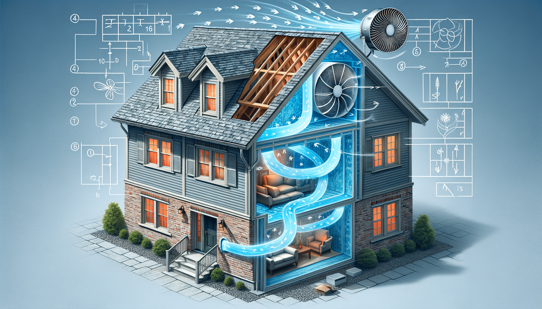 Wie viel wiegt ein Ventilator für das ganze Haus?