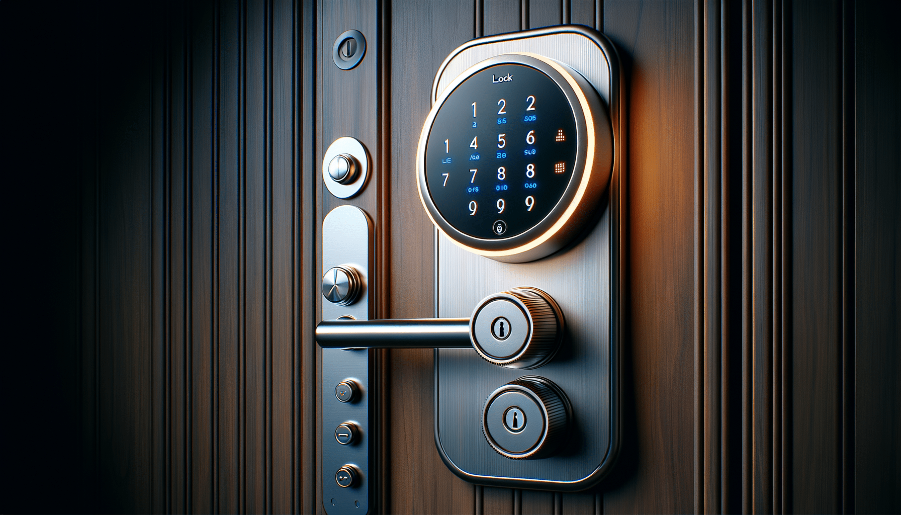 Сколько весит клавиатура для интеллектуального замка?