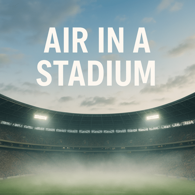 How Much Does the Air in a Stadium Weigh?