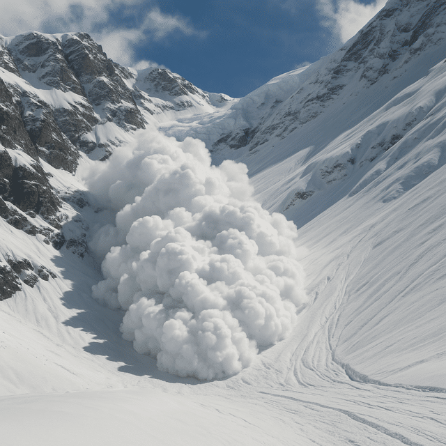 Сколько весит лавина?