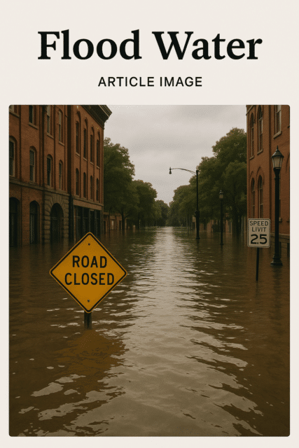 Сколько весит паводковая вода?