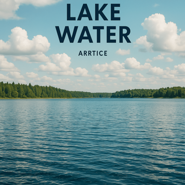 Сколько весит вода в озере?