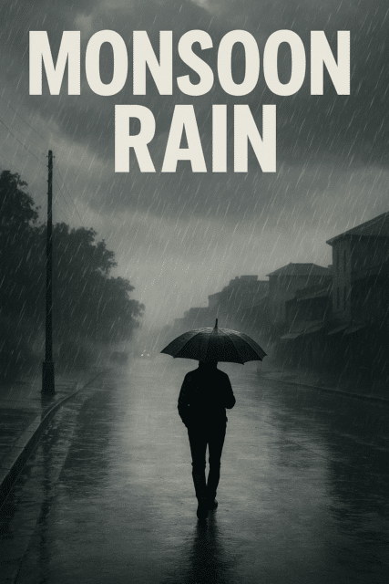 Сколько весит один муссонный дождь?