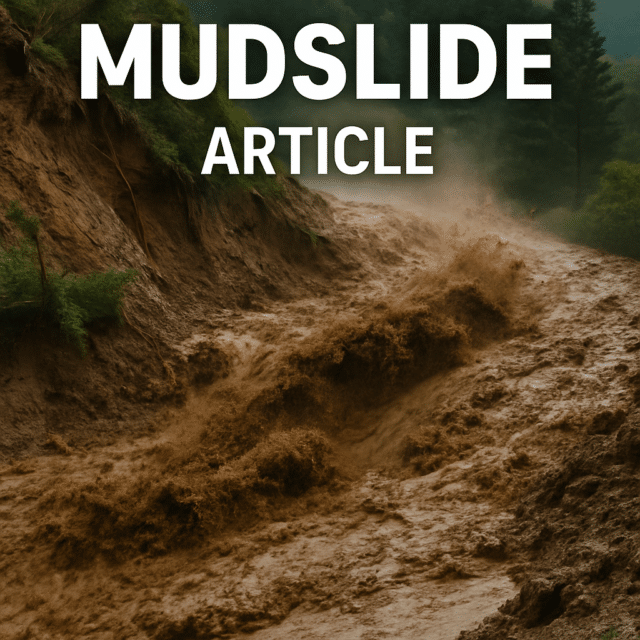 Сколько весит оползень?