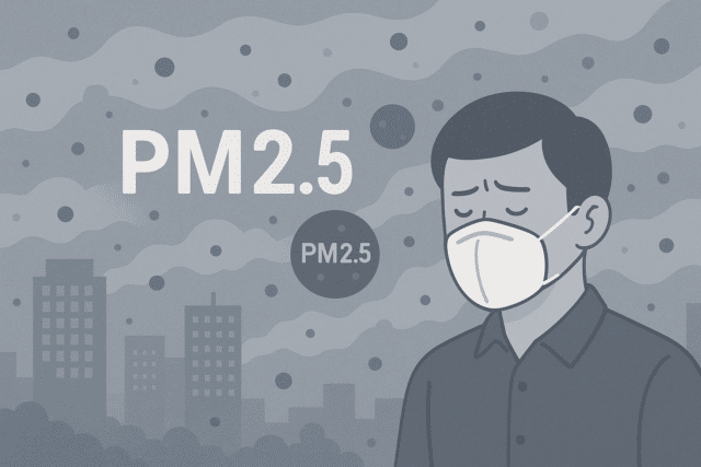 How Much Does a PM2.5 Particle in Air Weigh?