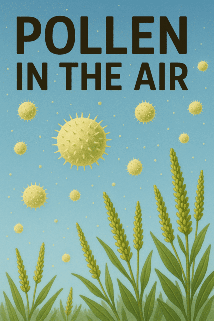 How Much Does a Pollen in the Air Weigh?