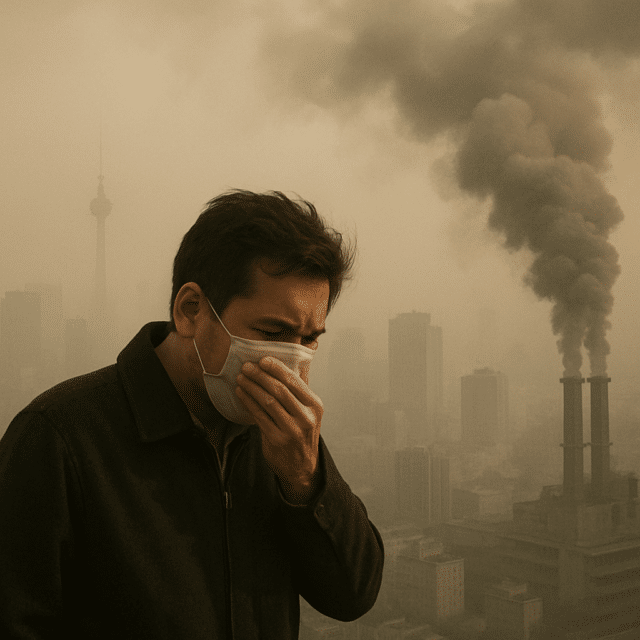 How Much Does Pollution in City Air Weigh?