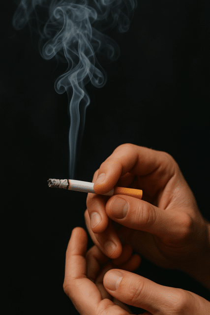 How Much Does Smoke from a Cigarette Weigh?