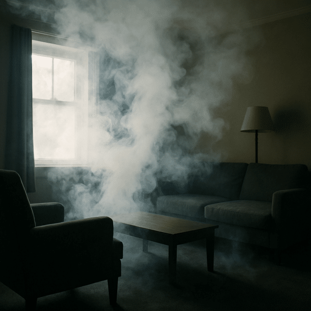 How Much Does Smoke in a Room Weigh?